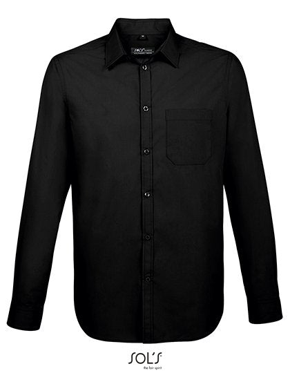 SOL´S Men's Baltimore Fit Shirt – Black
