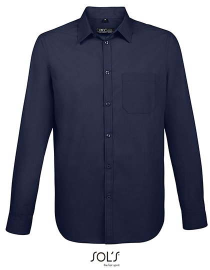 SOL´S Men's Baltimore Fit Shirt – Dark Blue