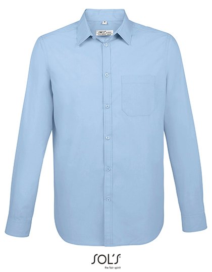 SOL´S Men's Baltimore Fit Shirt – Sky Blue