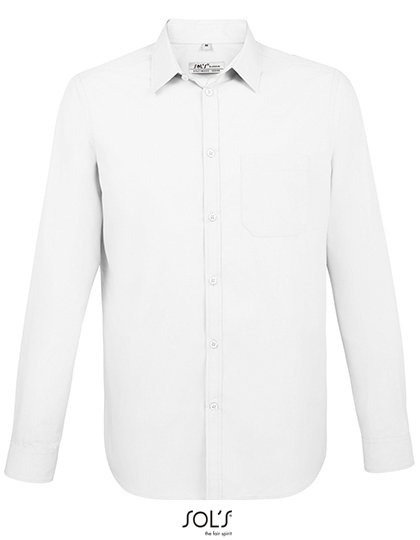 SOL´S Men's Baltimore Fit Shirt – White