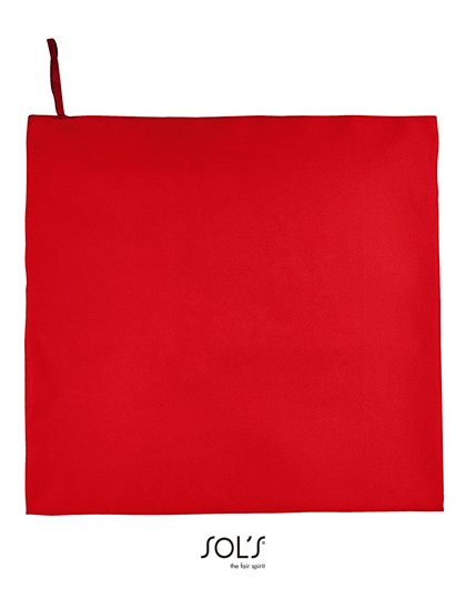 SOL´S Microfibre Towel Atoll 100 – Red