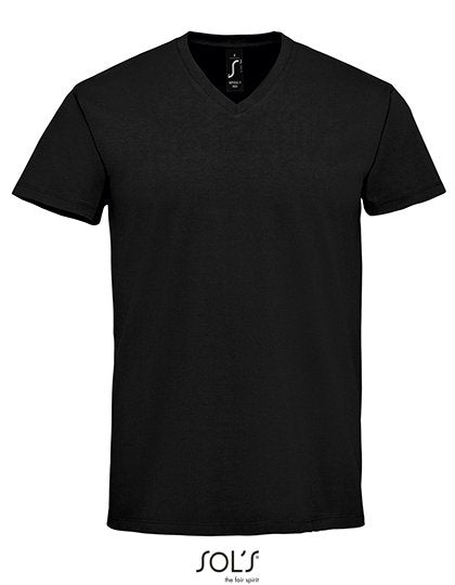 SOL´S Men's Imperial V-Neck T-Shirt – Deep Black