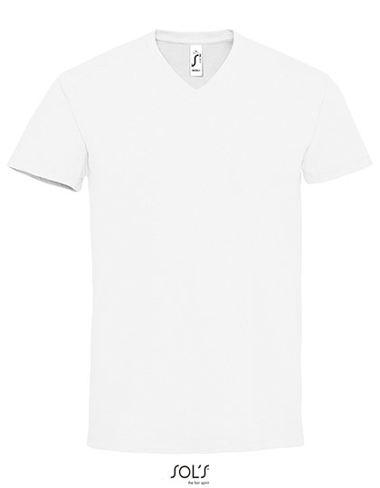 SOL´S Men's Imperial V-Neck T-Shirt – White