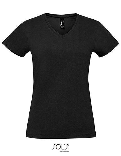 SOL´S Women's Imperial V-Neck T-Shirt – Deep Black