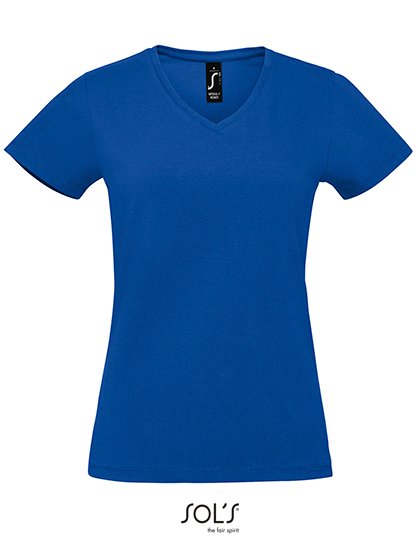 SOL´S Women's Imperial V-Neck T-Shirt – Royal Blue 241