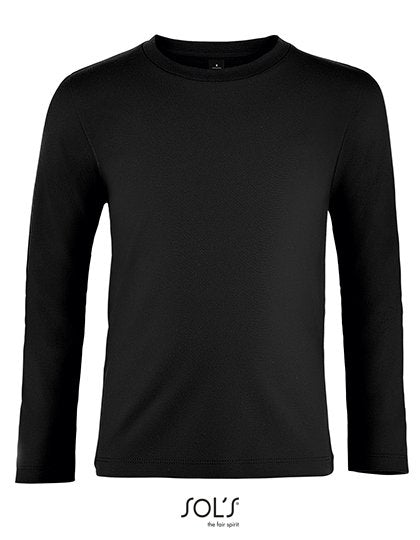 SOL´S Kids' Imperial Long Sleeve T-Shirt – Deep Black