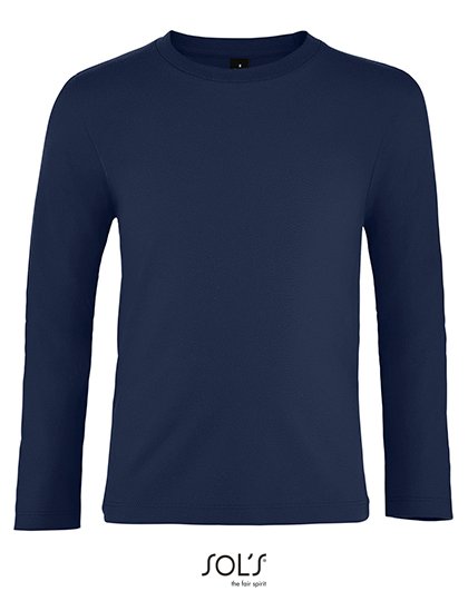 SOL´S Kids' Imperial Long Sleeve T-Shirt – French Navy