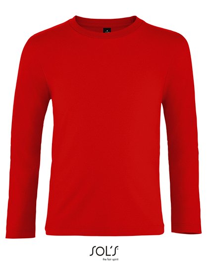 SOL´S Kids' Imperial Long Sleeve T-Shirt – Red