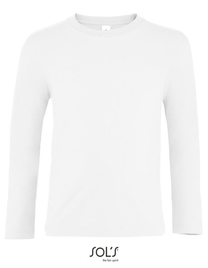 SOL´S Kids' Imperial Long Sleeve T-Shirt – White