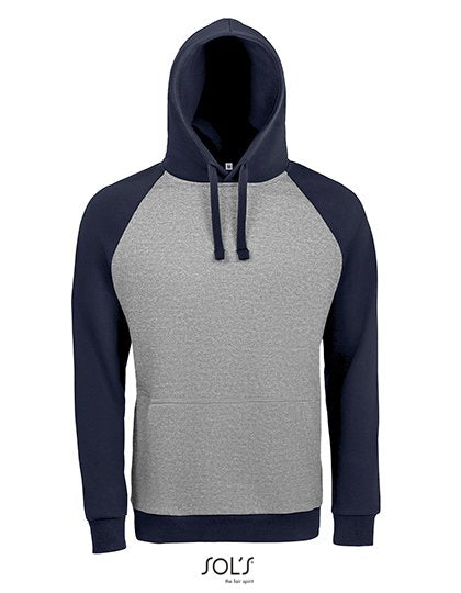 SOL´S Unisex Seattle Sweat – Grey Melange / French Navy