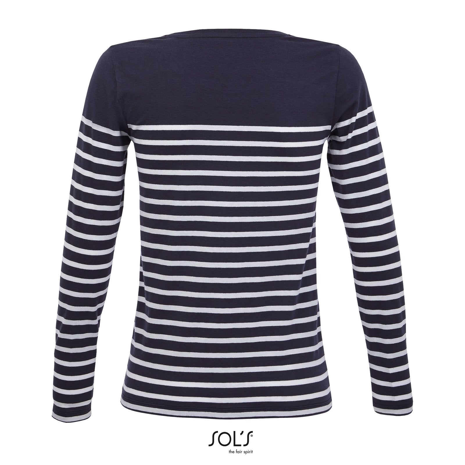 SOL´S Women's Long Sleeve Striped T-Shirt Matelot