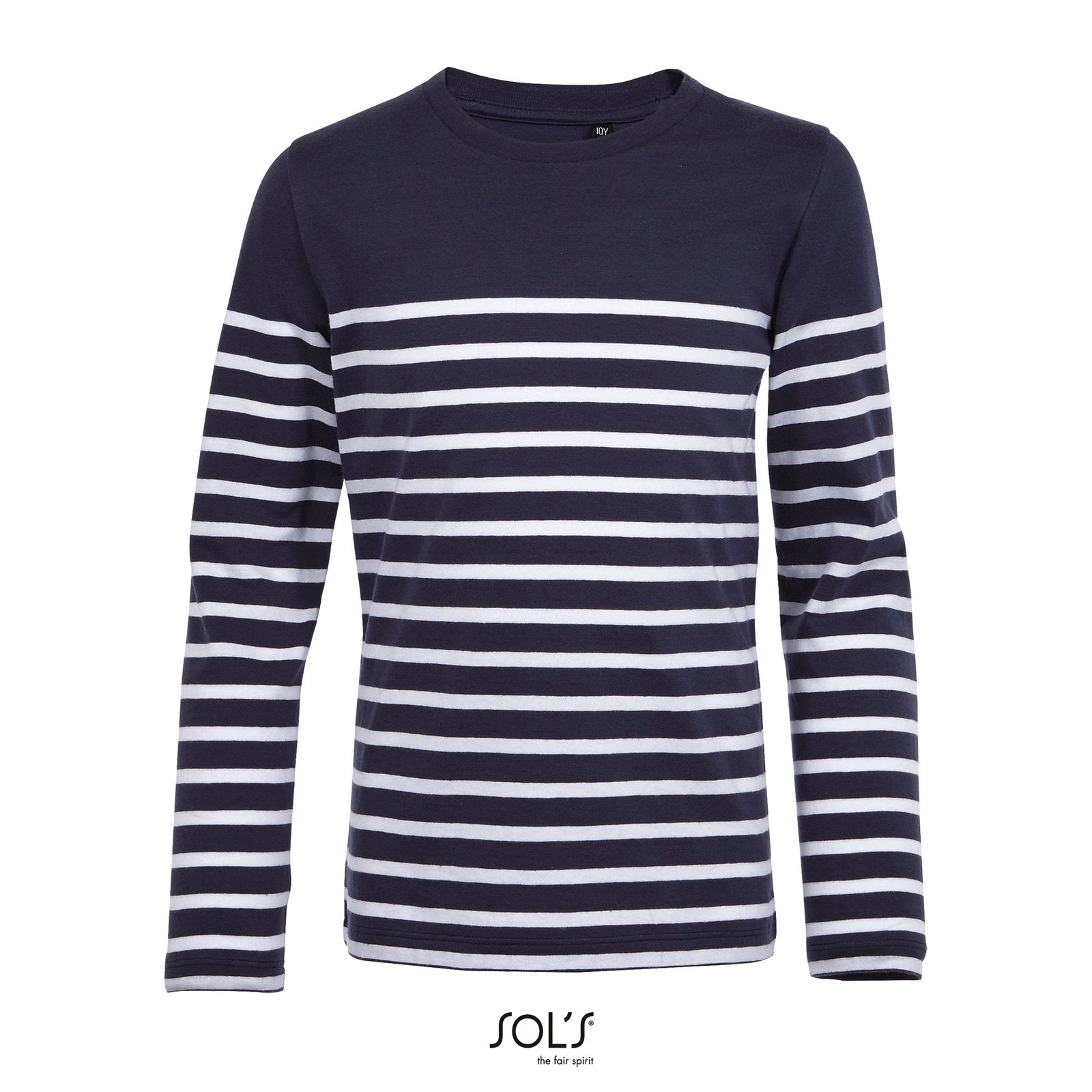 SOL´S Kids' Long Sleeve Striped T-Shirt Matelot