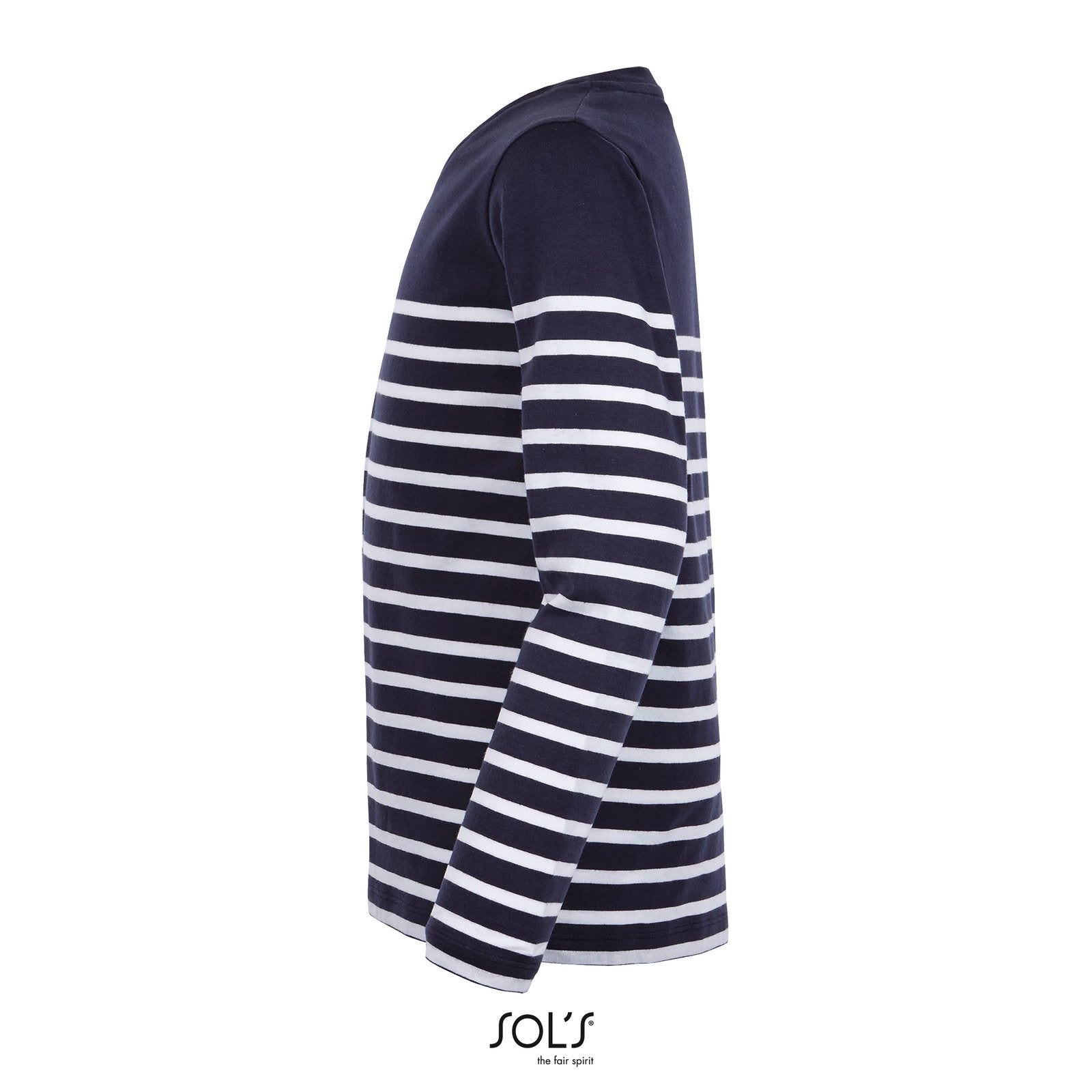 SOL´S Kids' Long Sleeve Striped T-Shirt Matelot