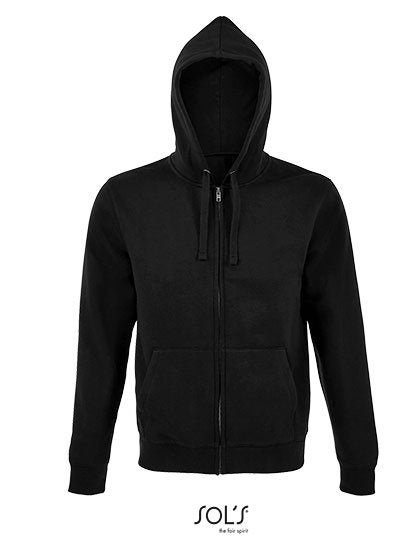 SOL´S Men's Zip Hoodie Spike – Black