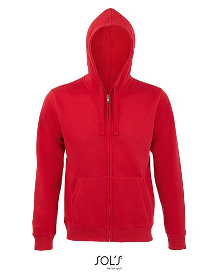 SOL´S Men's Zip Hoodie Spike – Red