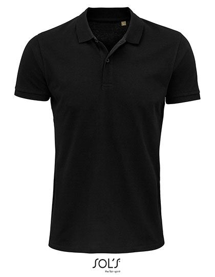 SOL´S Men's Planet Polo Shirt – Black