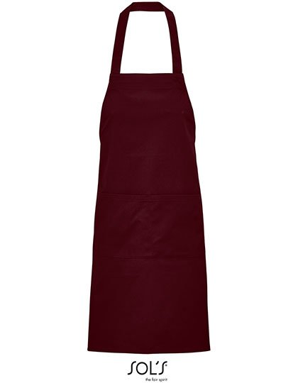 SOL´S Unisex Gamma Apron – Burgundy