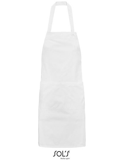 SOL´S Unisex Gamma Apron – White