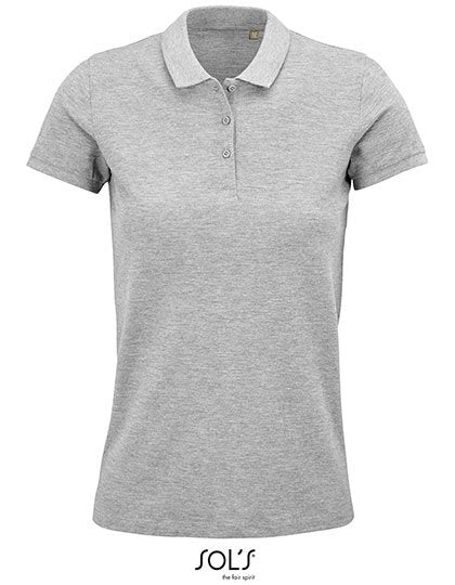 SOL´S Women's Planet Polo Shirt – Grey Melange