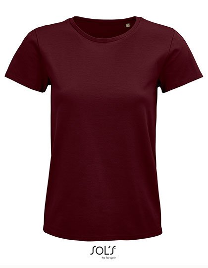 SOL´S Women's Pioneer T-Shirt – Burgundy