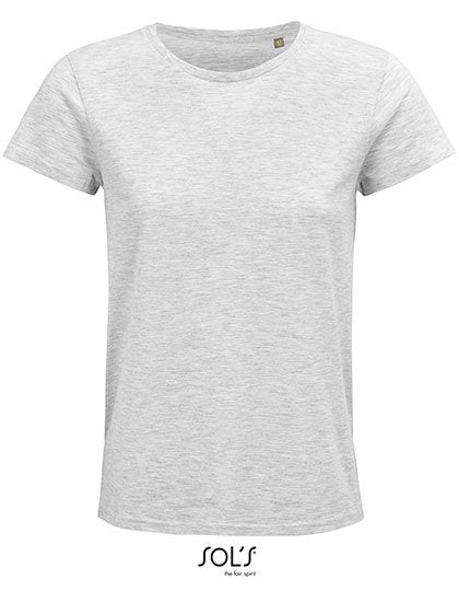 SOL´S Women's Crusader T-Shirt – Ash (Heather)
