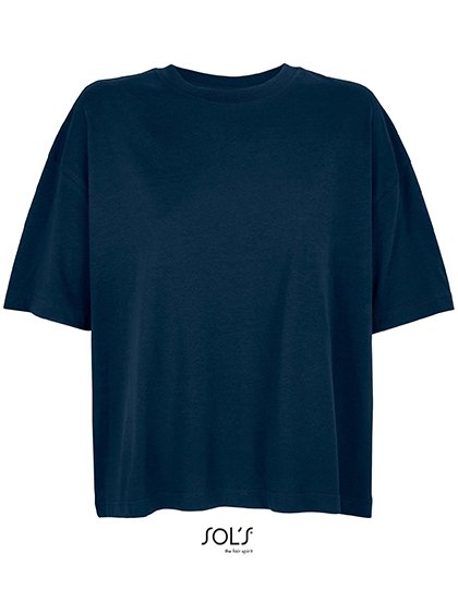 SOL´S Women's Boxy Oversized T-Shirt – French Navy