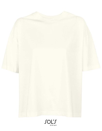 SOL´S Women's Boxy Oversized T-Shirt – Off White