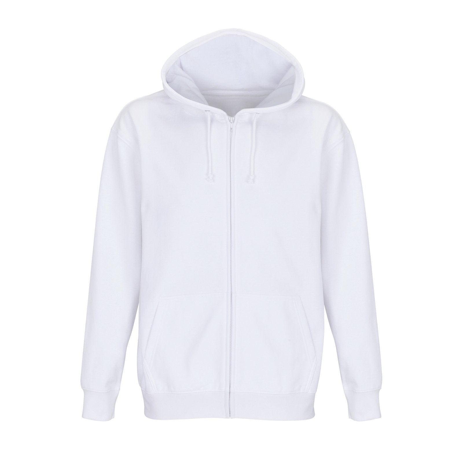 SOL´S Unisex Full-Zip Hoodie Carter – White