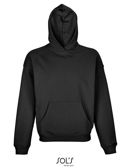 SOL´S Unisex Connor Oversized Hoodie – Black