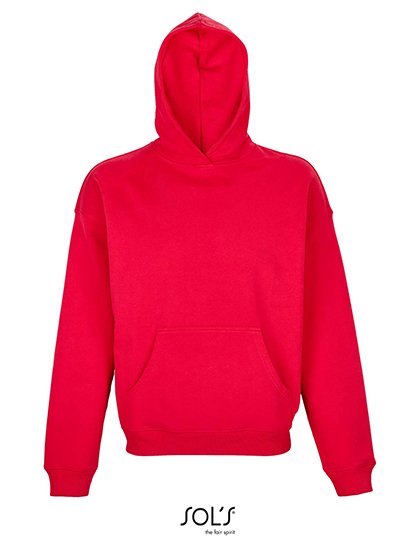 SOL´S Unisex Connor Oversized Hoodie – Bright Red