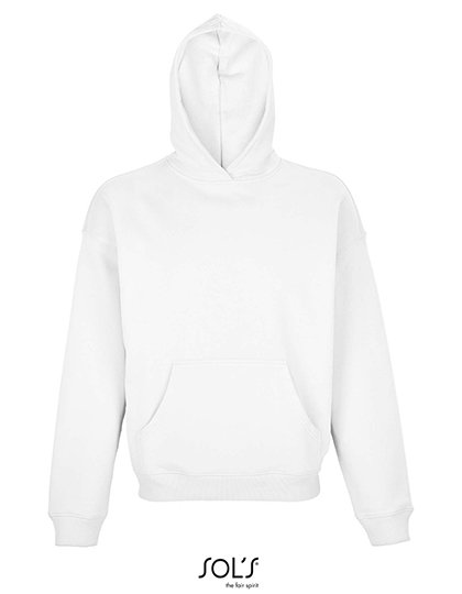 SOL´S Unisex Connor Oversized Hoodie – White