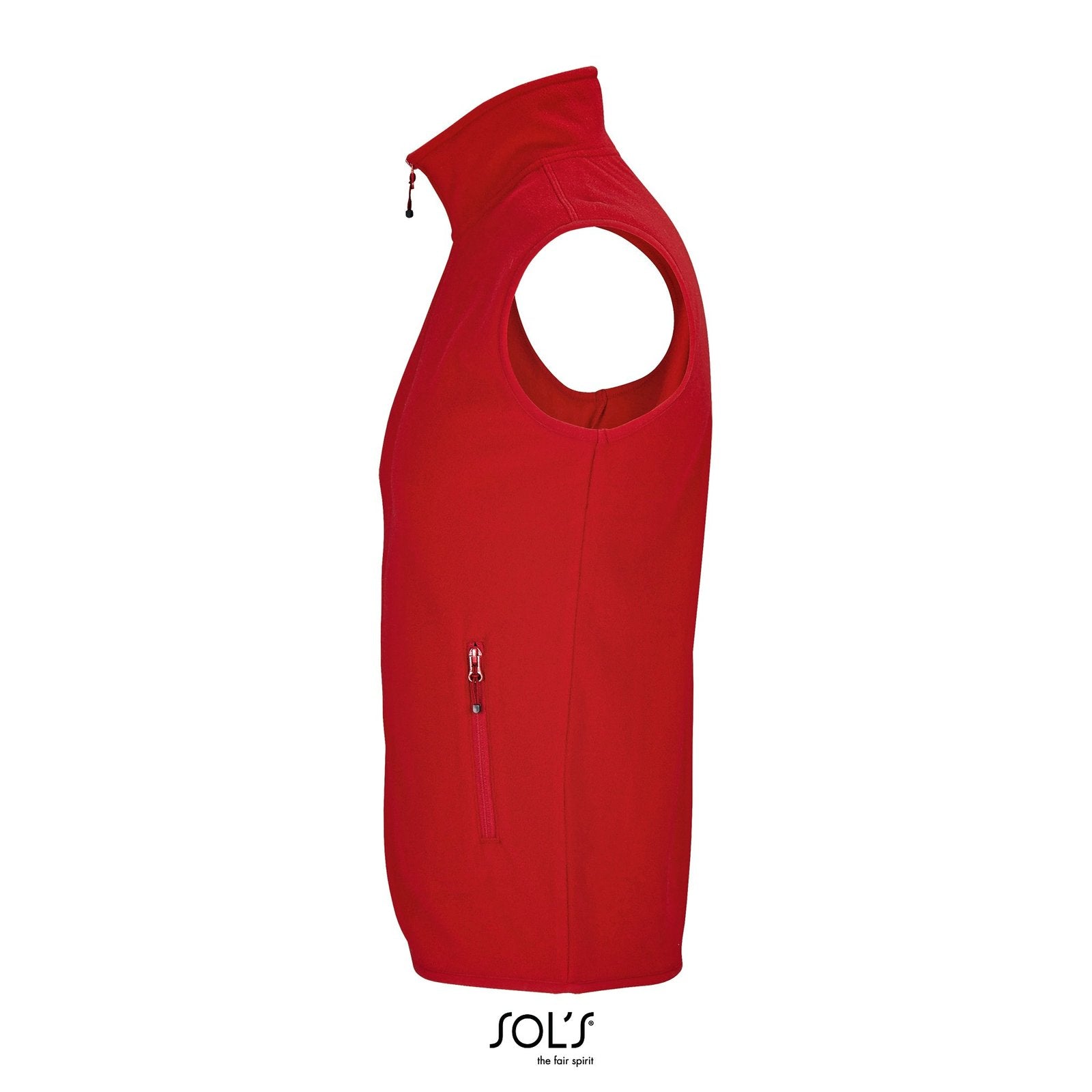 SOL´S Unisex Factor Zipped Fleece Bodywarmer