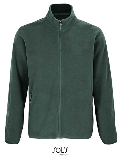 SOL´S Men's Factor Zipped Fleece Jacket – Forest Green