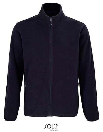 SOL´S Men's Factor Zipped Fleece Jacket – Navy