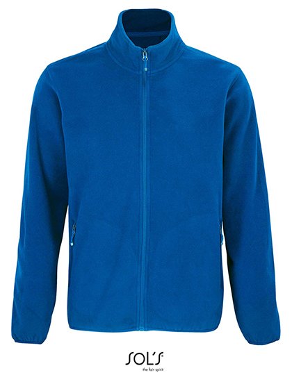 SOL´S Men's Factor Zipped Fleece Jacket – Royal Blue 241