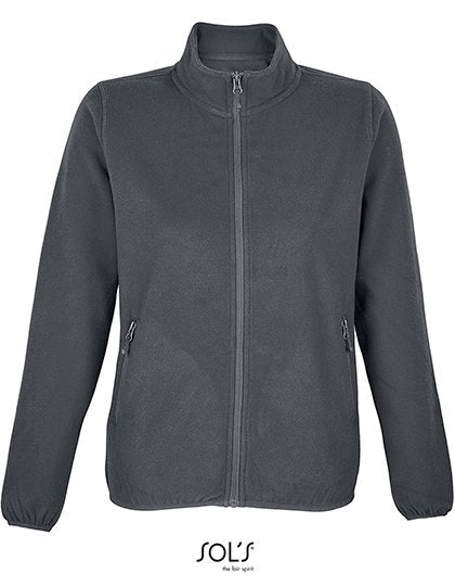 SOL´S Women's Factor Zipped Fleece Jacket – Charcoal Grey (Solid)