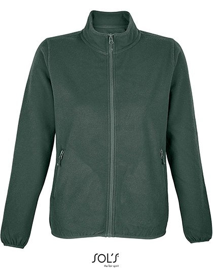 SOL´S Women's Factor Zipped Fleece Jacket – Forest Green