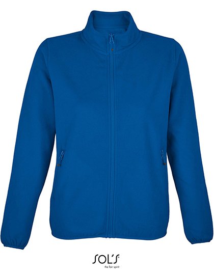 SOL´S Women's Factor Zipped Fleece Jacket – Royal Blue 241