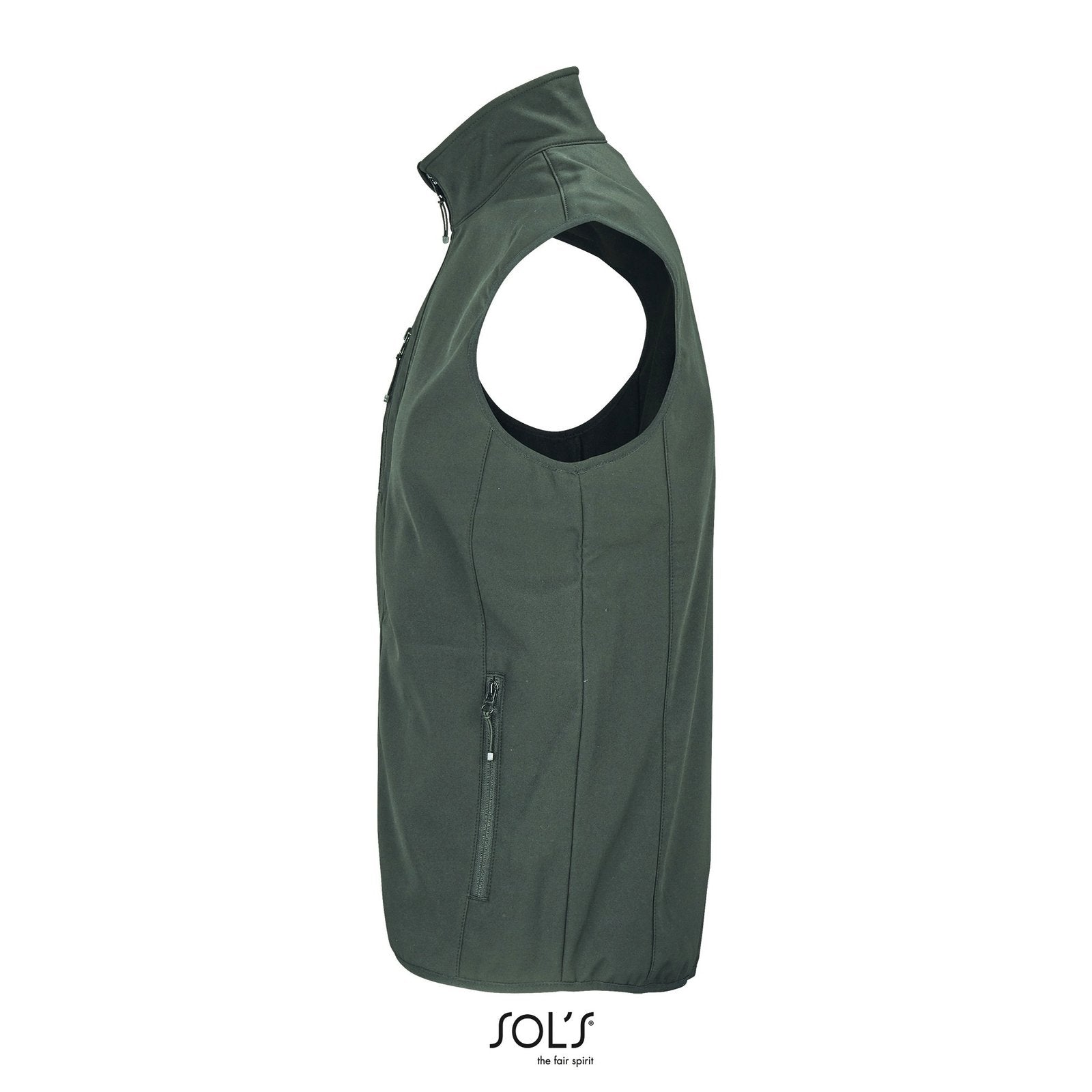 SOL´S Men's Falcon Zipped Softshell Bodywarmer