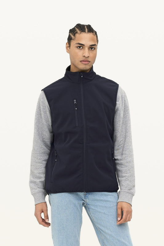 SOL´S Men's Falcon Zipped Softshell Bodywarmer