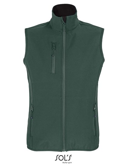 SOL´S Women's Falcon Zipped Softshell Bodywarmer – Forest Green
