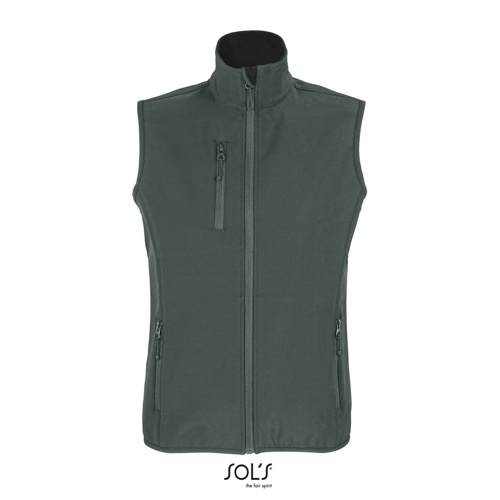 SOL´S Women's Falcon Zipped Softshell Bodywarmer