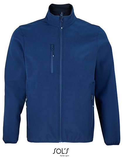 SOL´S Men's Falcon Zipped Softshell Jacket – Abyss Blue