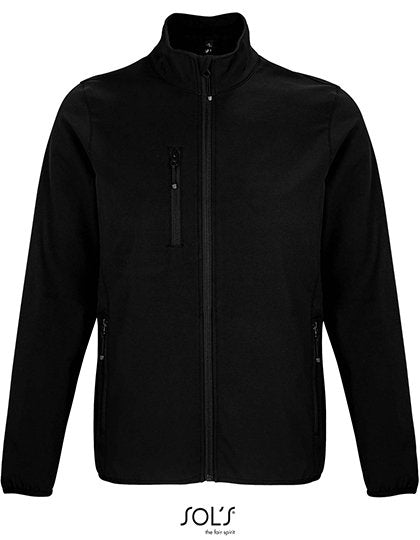 SOL´S Men's Falcon Zipped Softshell Jacket – Black