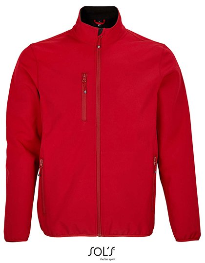 SOL´S Men's Falcon Zipped Softshell Jacket – Pepper Red
