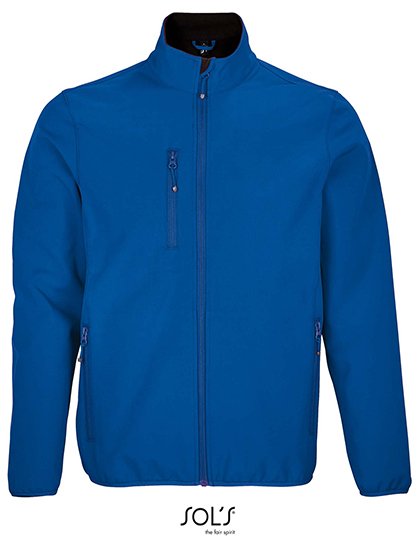 SOL´S Men's Falcon Zipped Softshell Jacket – Royal Blue 241