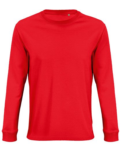 SOL´S Unisex Long Sleeve T-Shirt Pioneer – Bright Red