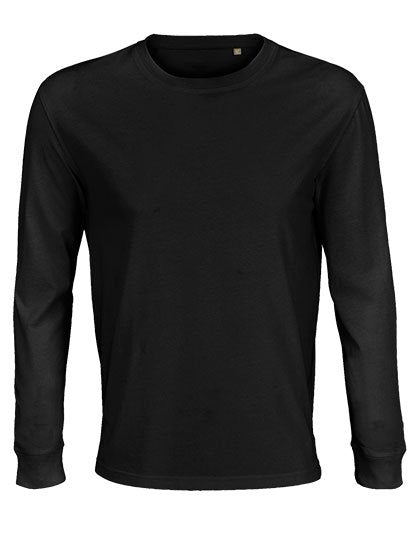 SOL´S Unisex Long Sleeve T-Shirt Pioneer – Deep Black