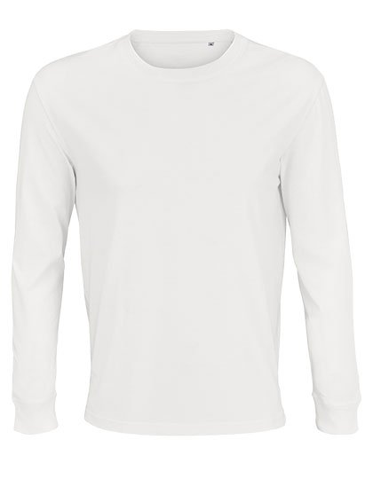 SOL´S Unisex Long Sleeve T-Shirt Pioneer – White