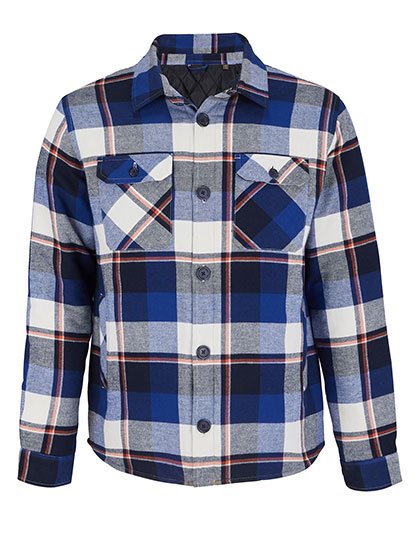 SOL´S Unisex Checkered Overshirt Noah – Royal Blue 241